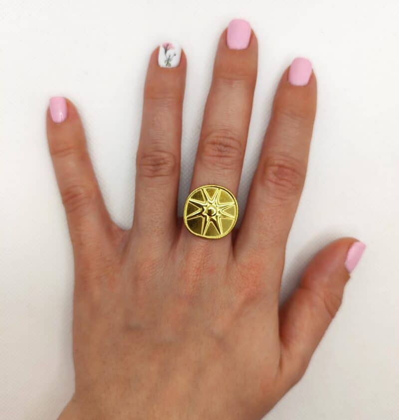 Anillo Star Dorado scaled