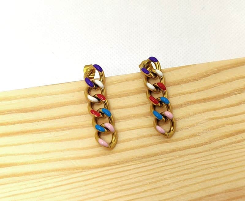 Pendientes Mery Multicolor 1