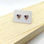 Pendientes Tricolor Morado