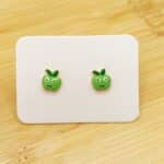 Pendientes Manzanas verdes