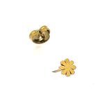 Pendiente Flor Dorado